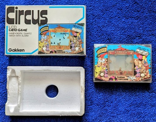 Rare circus gakken lcd card - rare,