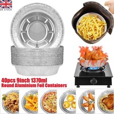 40Pcs 9inch Round Aluminium
