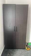 Ikea Wardrobe Double Black Brown