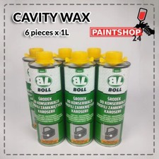 CAVITY WAX OIL 6 x 1L Rust