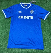 GLASGOW RANGERS 1984/87 RETRO HOME SHIRT NEW WITH TAGS