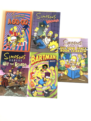 The simpsons comics - simpsons, bundle