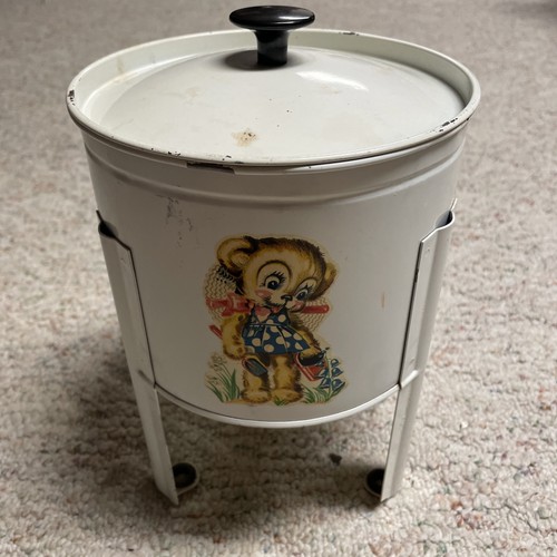 Vintage tin toy washing - vintage,