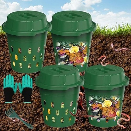 Inground worm composter - inground,