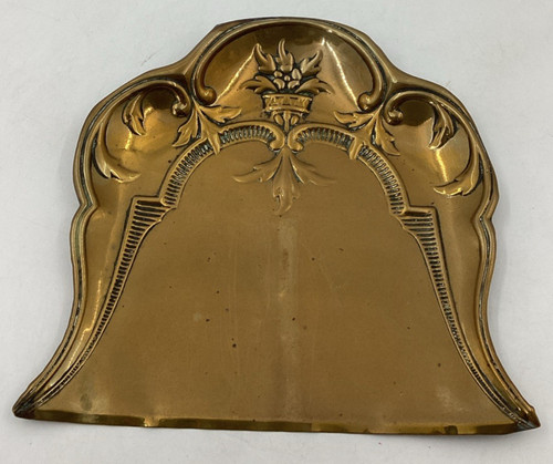 Art nouveau solid brass - solid,