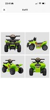 HOMCOM Kids ATV, Green, 