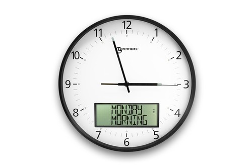 Geemarc large analogue clock - large,