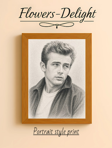 James dean sketch - , wall