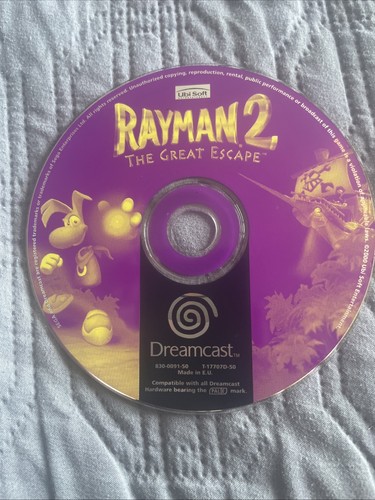 Sega dreamcast rayman the - rayman, 2