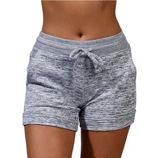 Womens Summer Solid Shorts