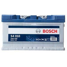 Bosch Car Battery S4010 S4 110 12V 4 Year Guarantee 80Ah 740CCA 12V 0/1 B13
