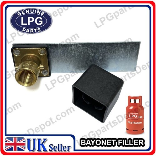 Lpg bayonet gas filler - uk,