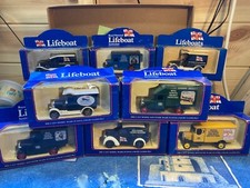 8 x Lledo RNLI Lifeboat Die-Cast Model Vehicles Boxed