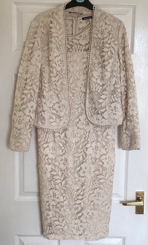 Cream lace formal occasion - cream,