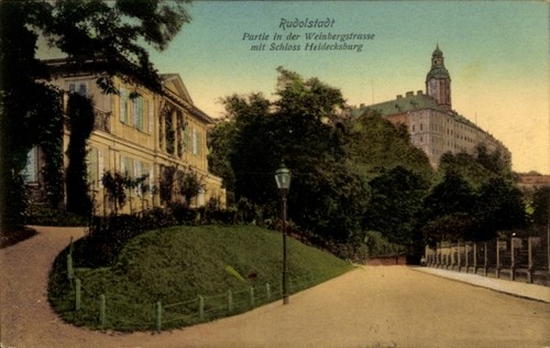 Postcard rudolstadt - postcard, in