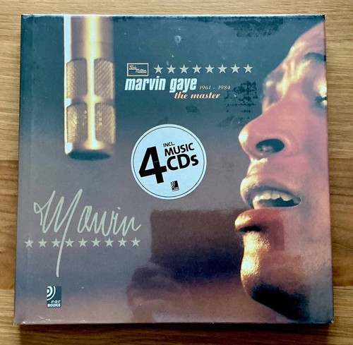 Marvin gaye 4cd large format - marvin, gaye: