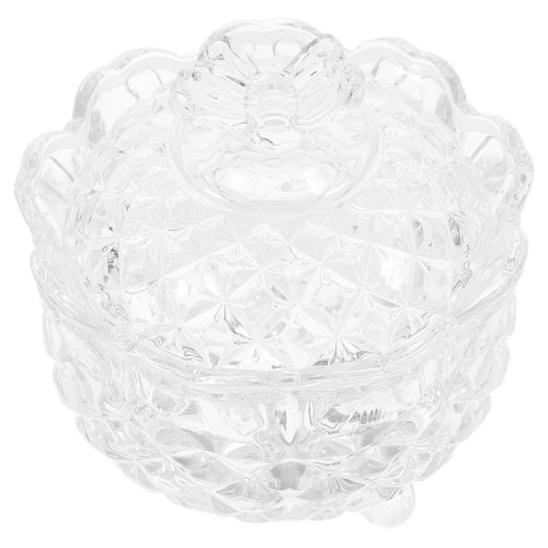 Glass containers with lids - glass,