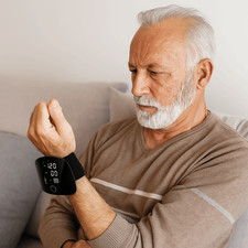 Digital Wrist Blood Pressure Meter Automatic Voice Tonometer Heart Rate Monitor