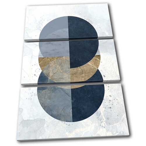 Navy geometric gold - geometric,