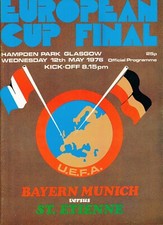 EUROPEAN CUP FINAL 1976 Bayern