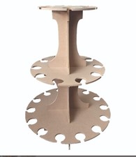 J007 3 Tier Champagne Flute