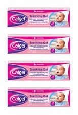 4 x CALGEL Teething Gel (10g)  **only £6.74/unit** NP