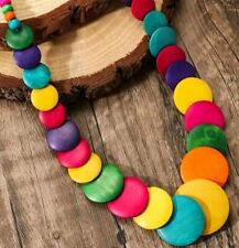 Rainbow Necklace Mixed Colors