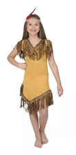 Girls Pocahontas Fancy Dress