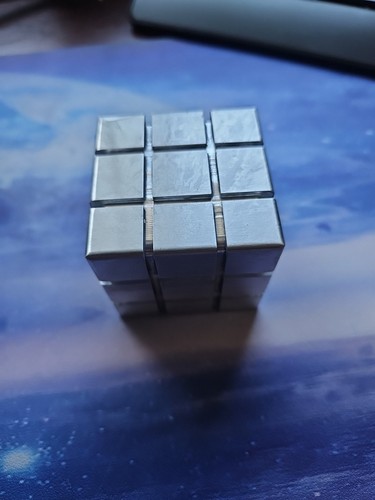 Rubiks cube aluminium machine - rubiks,