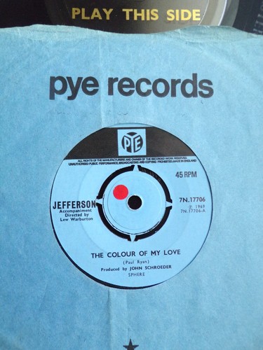 Jefferson the colour of - -,