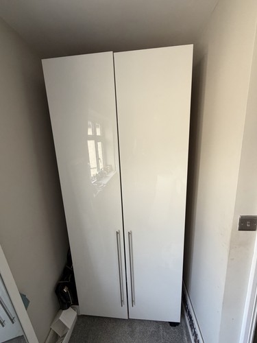 White gloss freestanding - white,