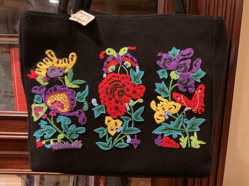 Lulu guinness felt tote - lulu,