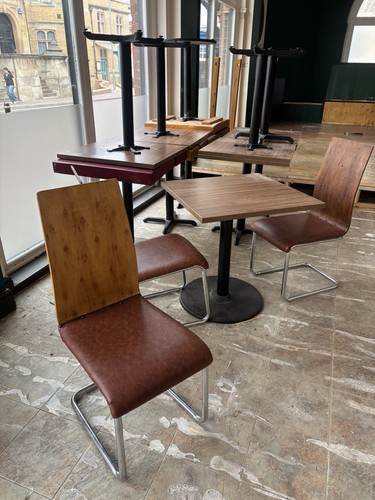 Chairs and tables - and, sets