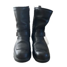 BKS Cruiser Buckle WP Motorcycle Boots Waterproof Black