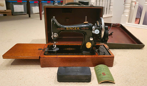 Singer hand crank - singer, sewing
