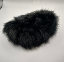 Plush Hair Scrunchie Faux Rabbit Fur Womens Girl Furry Bands Elastic Tie