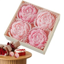 Valentines Rose-shaped Candle