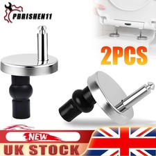 2x Toilet Seat Hinge Fixings