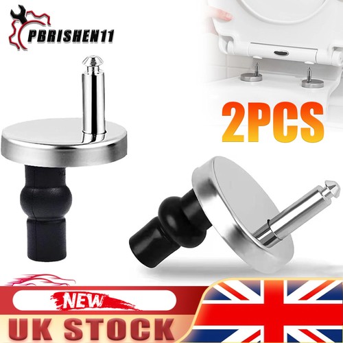 Toilet seat hinge fixings - toilet,