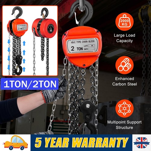 Chain hoist block and tackle - chain, 2