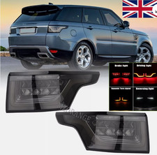 Pair LED Smoked Rear Tail