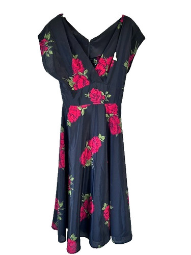 Stop staring midi swing dress - staring,