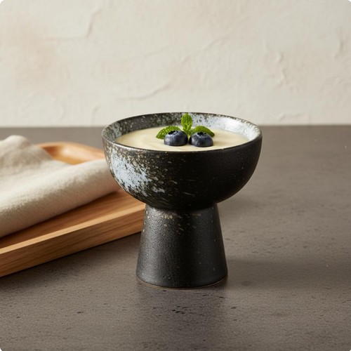 High foot pudding - foot, bowl