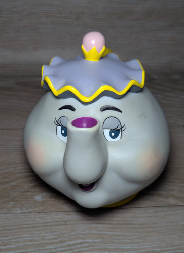 Mrs potts teapot coin bank - potts,