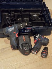 Bosch Professional GSB 12V 10.8v / 12v Combi Drill & GDR 12V Impact Driver