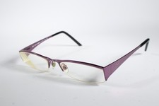 Dolce and Gabbana Eyeglasses D&G4134 Womens Purple 467 Semi-Rimless Metal Frames