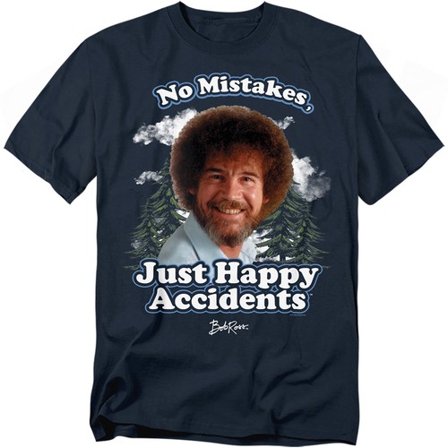Bob ross happy clouds - bob, unisex