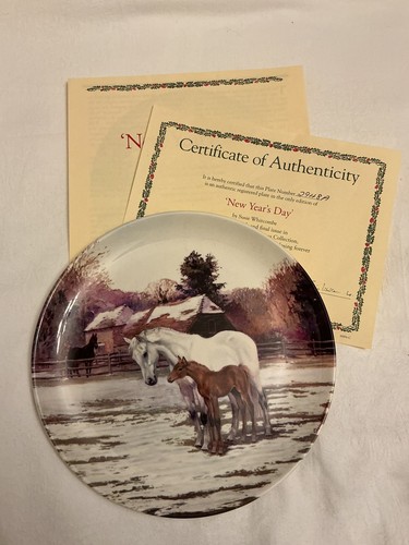 Spode new years - "new, plate