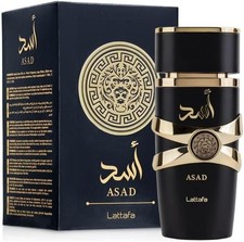 Asad Eau De Parfum 100ml by Lattafa EDP Arabic Perfume Spray Brand New Sealed
