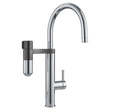 Franke Vital Capsule Filtered Water Kitchen Tap Chrome / Gunmetal 120.0551.218